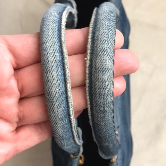 Authentic Prada Denim Tote Bag - Picture 9 of 16